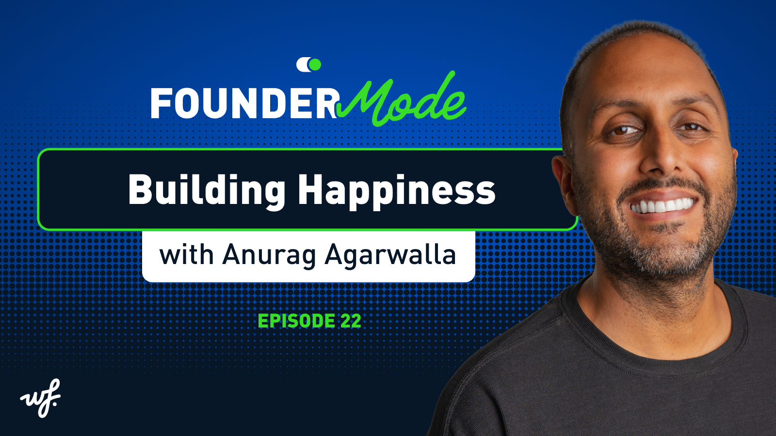 Founder Mode – Episode 22 – Building Happiness with Anurag Agarwalla