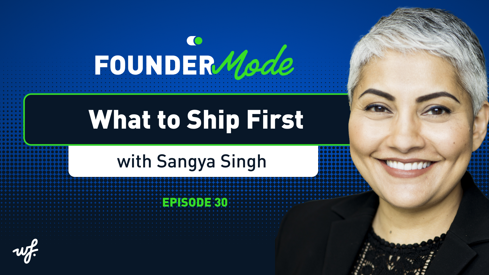 Founder Mode – Episode 30 –  AI + Automation: What to Ship First with Sangya Singh